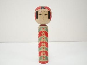 郷土玩具　岡崎幾雄造　こけし（21.2cm）
